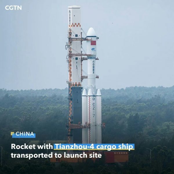 پرتاب و الحاق فضاپیمای باری چینی به ایستگاه فضایی بومی⁦📽️⁩