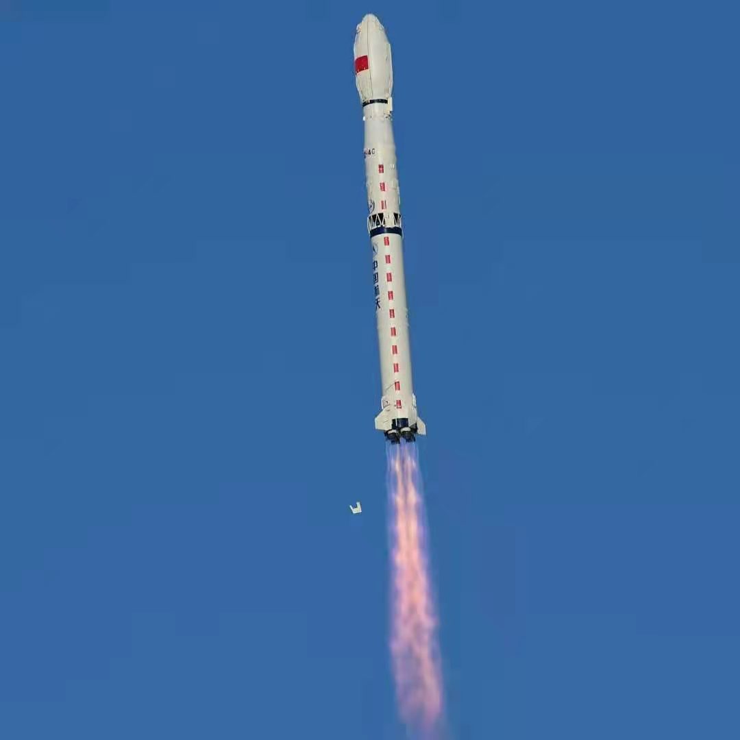 پرتاب موفق یک ماهواره از خانواده گائوفن-۳ 📽