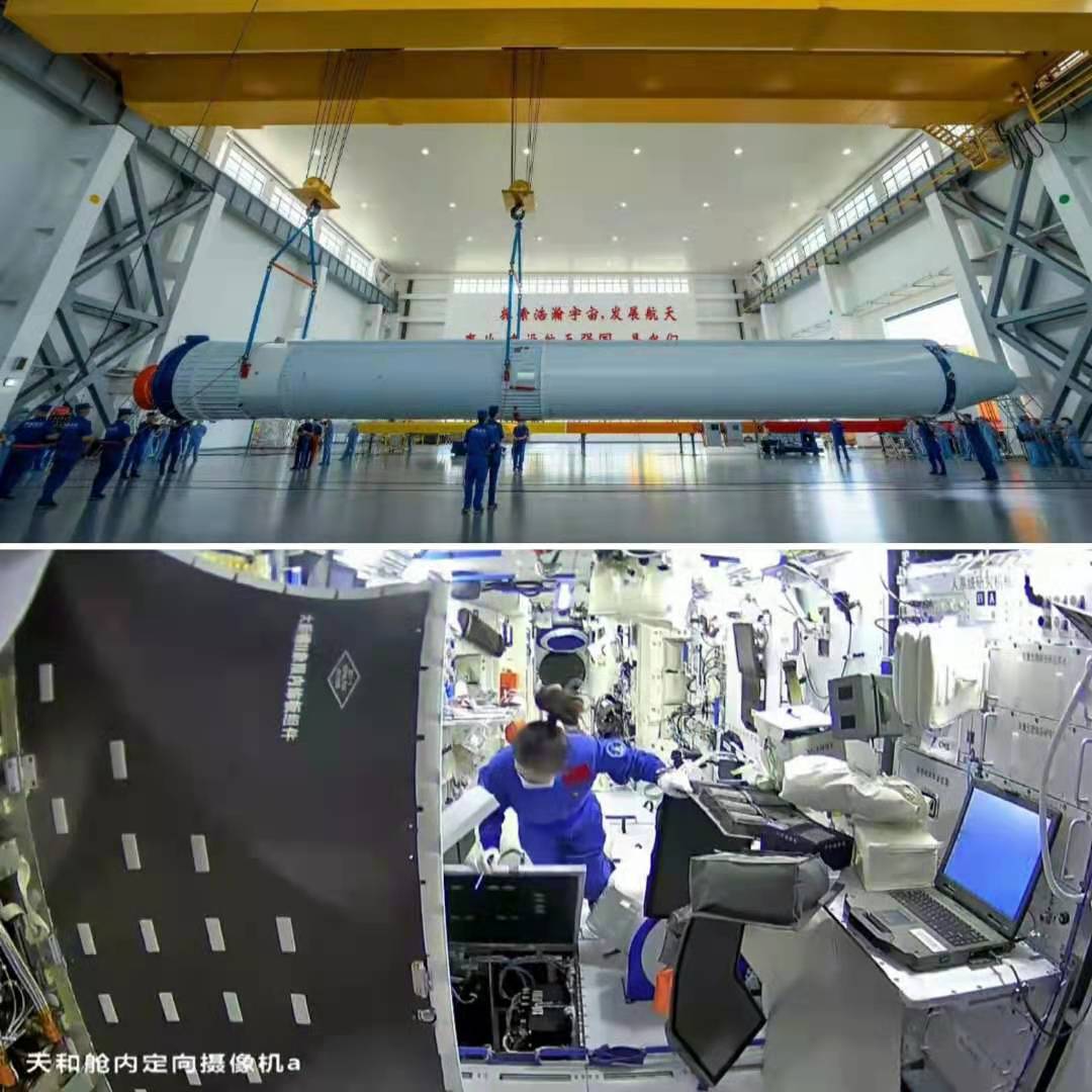 آزمایشگاه فضایی چین در انتظار روزهای پرجنب‌وجوش 📽️